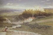 Albert Goodwin,RWS Certosa,near Florence (mk46) china oil painting reproduction